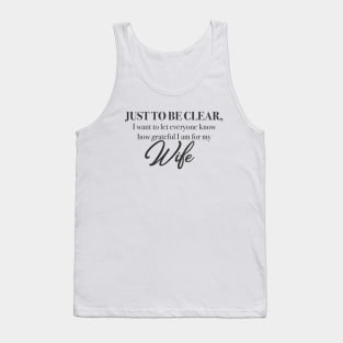 Grateful Wife Tank Top